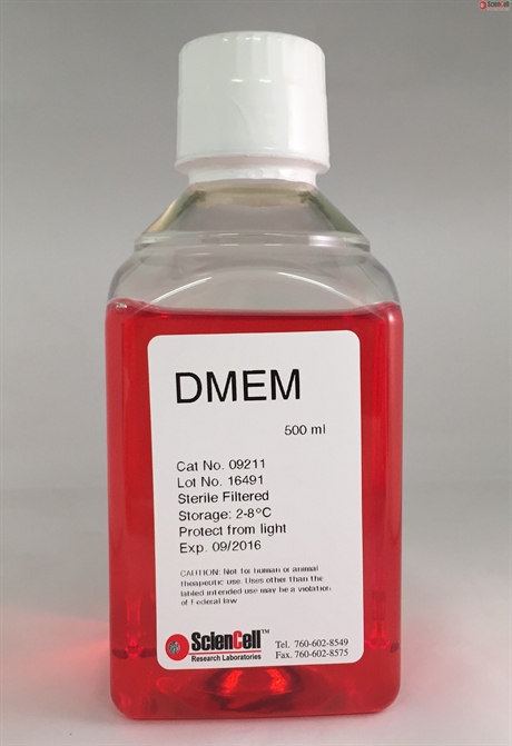 DMEM with L-Glutamine and Sodium Pyruvate