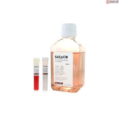 Human Small Airway Epithelial Cell Medium-phenol red free, 2x 500 ml