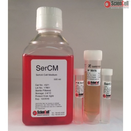 Human Sertoli Cell Medium-basal-phenol red free, 2 x 500 ml