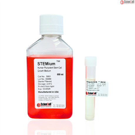 STEMium® Human Pluripotent Stem Cell Growth Medium, 500 ml