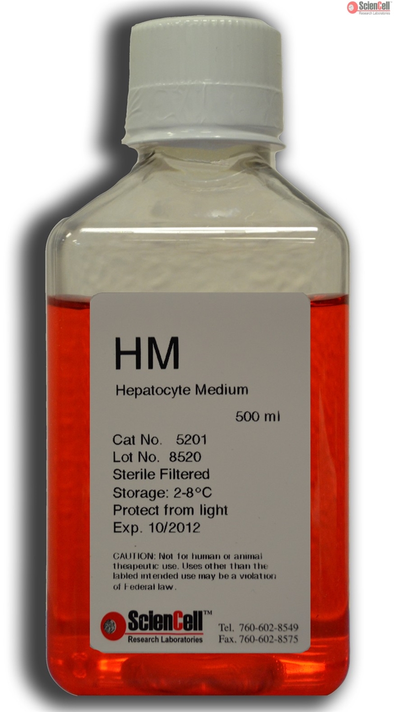 Human Hepatocyte Medium-basal, 2 x 500 ml