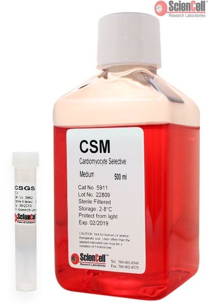 Human Cardiomyocyte Selective Medium, 20 x 500 ml